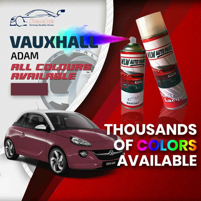 Vauxhall Adam 2013 - 2019 Premium Stone Chip Aerosol Spray Paint All Colours