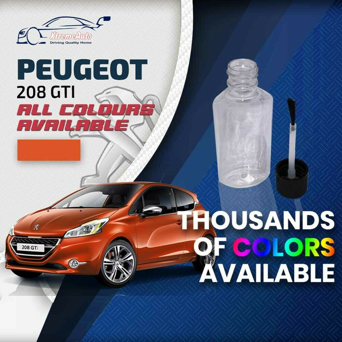 Peugeot 208 GTI 2012 - Present Premium Stone Chip Touch up Paint All Colours