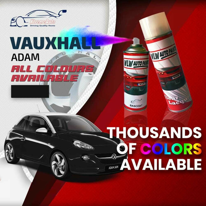 Vauxhall Adam 2013 - 2019 Premium Stone Chip Aerosol Spray Paint All Colours