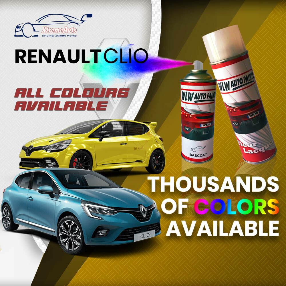Renault Clio Car Touch Up Paint & Aerosol Spray Arctic - Xtreme Autos ...