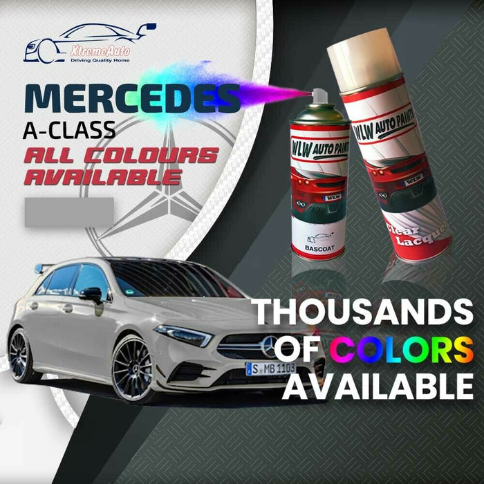 Mercedes A-Class 2013 Premium Stone Chip Aerosol Spray Paint All Colours