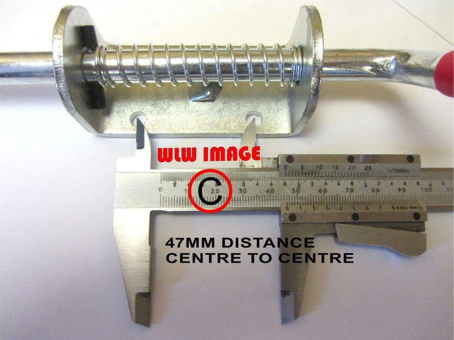 SPRINGBOLT 13MM 1/2" SPRING BOLT GATE PET PICKUP LORRY VAN DOG TRAILER TRAILOR - Xtremeautoaccessories