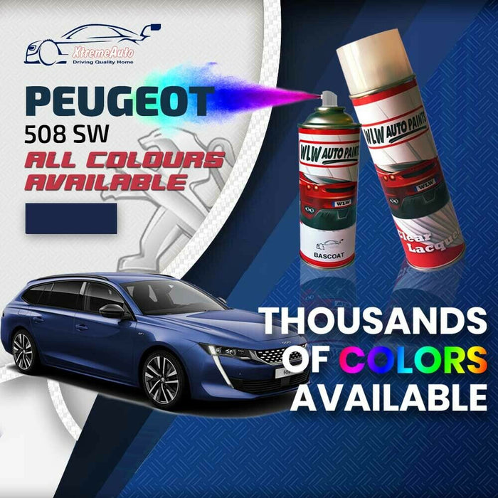 Peugeot 508 SW 2011 - Premium Stone Chip Aerosol Spray Paint All Colours