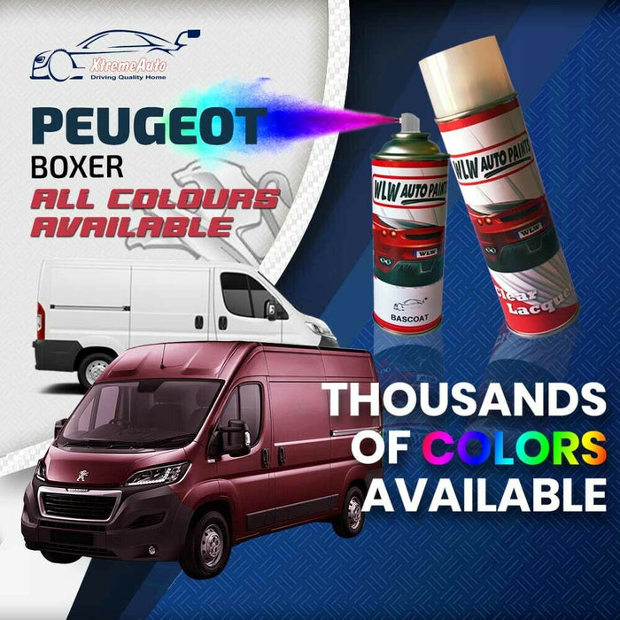 Peugeot Boxer 2006 - Present Premium Stone Chip Aerosol Spray Paint All Colours