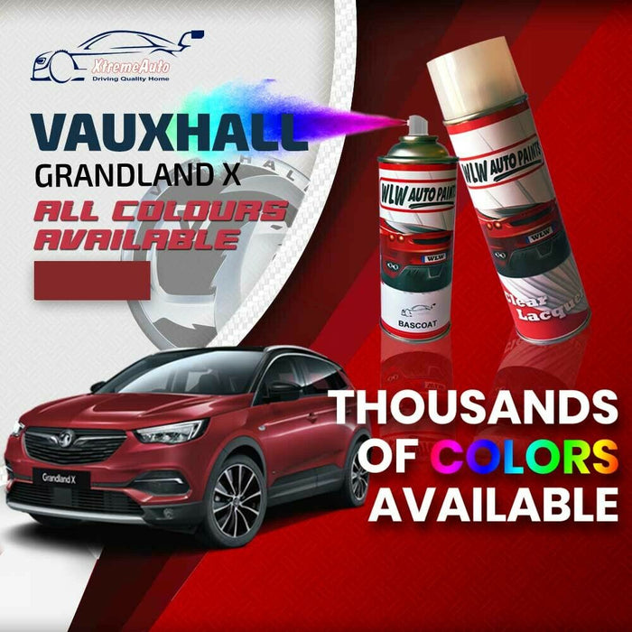 Vauxhall Grandland X 2017 - Premium Stone Chip Aerosol Spray Paint All Colours