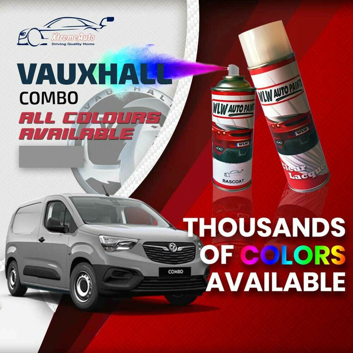 Vauxhall Combo 2018 - Present Premium Stone Chip Aerosol Spray Paint All Colours