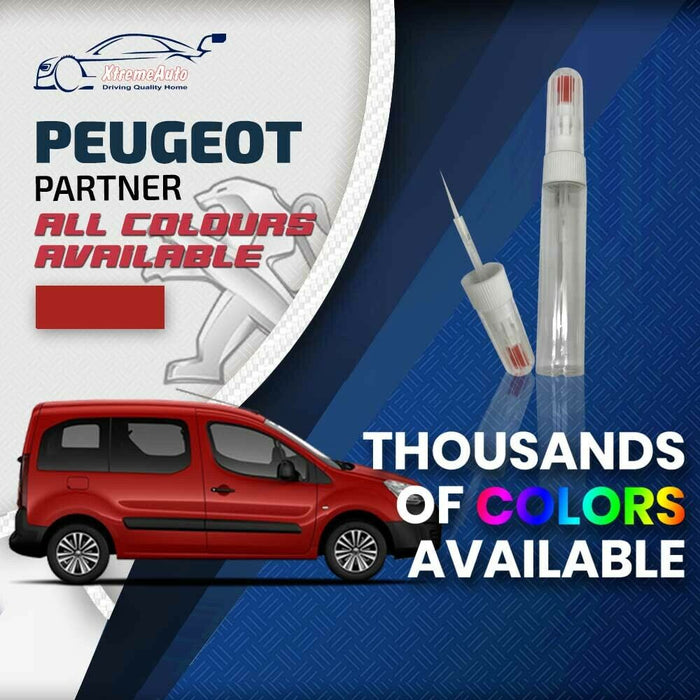 Peugeot Partner 2008 - Premium Stone Chip Needle Touch up Paint All Colours