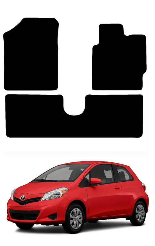 Tailored Fitted Premium Quality Car Floor Mats For Toyota Yaris 2011-2017 - Xtremeautoaccessories