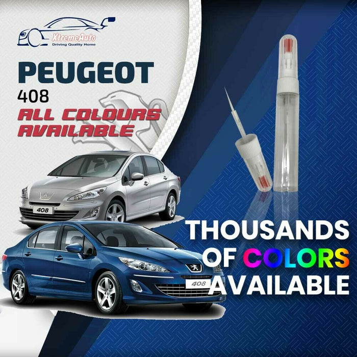 Peugeot 408 2010 - Present Premium Stone Chip Needle Touch up Paint All Colours