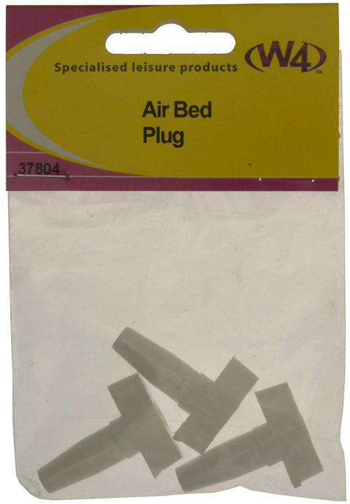 W4 Genuine Plastic Camping Air Bed Plug Bung Stops Caps - Pack of 3 - 37804 - Xtremeautoaccessories