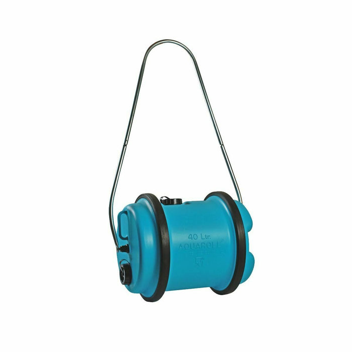 GENUINE 40L ECONOMY AQUAROLL FRESH WATER ROLLER + TAP + STAND CARAVAN MOTORHOME - Xtremeautoaccessories
