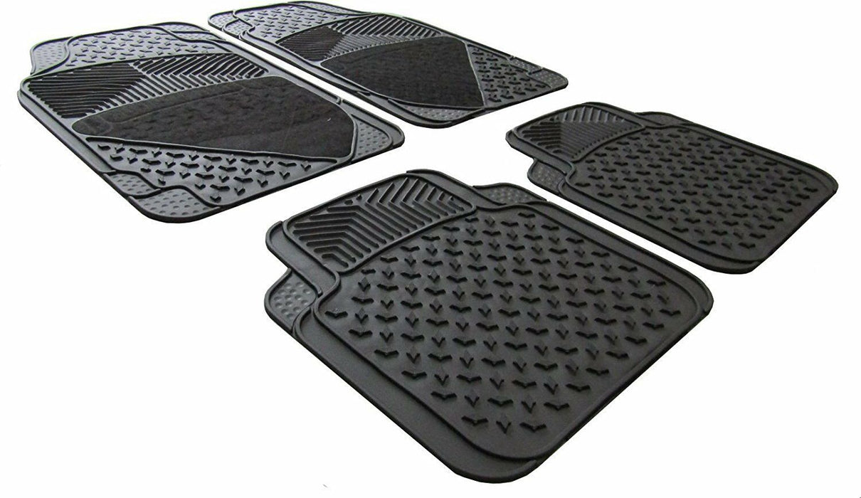 WLW Half Carpet / Rubber Car Mats For Renault Clio Megane Captur Scenic Twingo - Xtremeautoaccessories