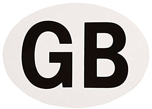 XtremeAuto® Magnetic GB (Great Britain) Travelling Bumper / Boot Badge Sticker Plate