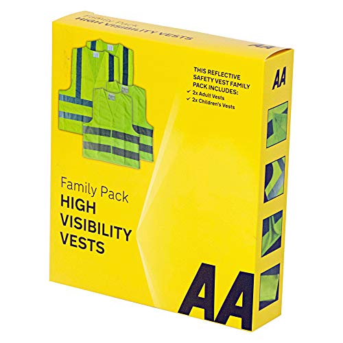 AA Family High Visibility Vest Pack - Yellow