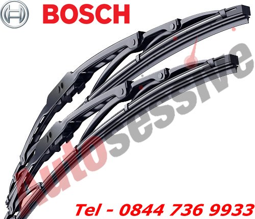 A4 03/2001 - 10/2003 Bosch Framed Windscreen Wiper Blades 909 TWIN PACK