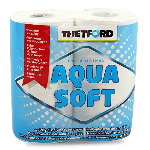 Thetford Aqua Soft Toilet Paper Ideal for Camping Toilets