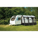 Royal Wessex 390 Lightweight Caravan Porch Awning - Black/Silver Durable EASY UP - Xtremeautoaccessories