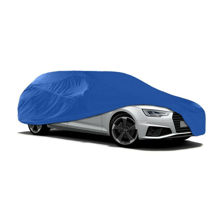 Indoor Universal Xl Blue Car Cover Breathable Super Soft Plush 533X165X119Cm