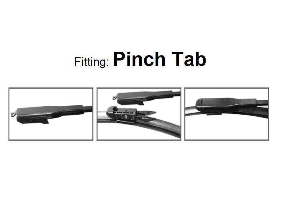 Vauxhall Meriva Mk2 2010-2016 Xtremeauto® Front/Rear Screen Window Windscreen Replacement Wiper Blades Pair