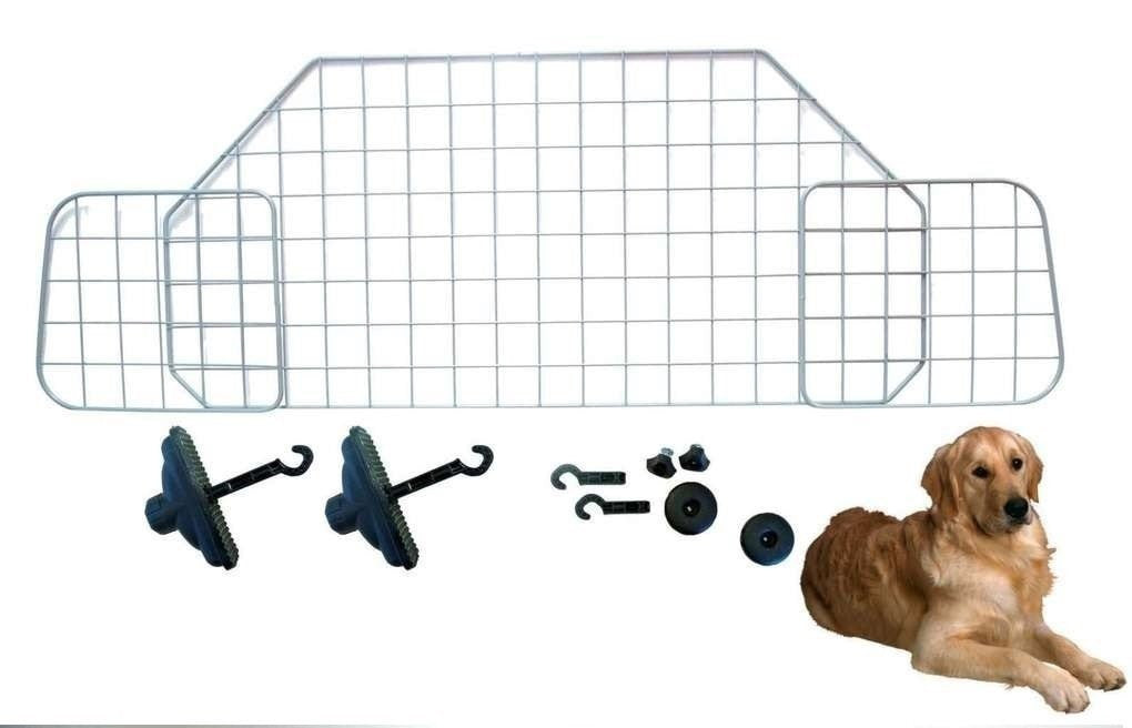XtremeAuto® Durable Universal Heavy Duty Guard Pet Car Barrier Cage Mesh Head Rest Pet Dog