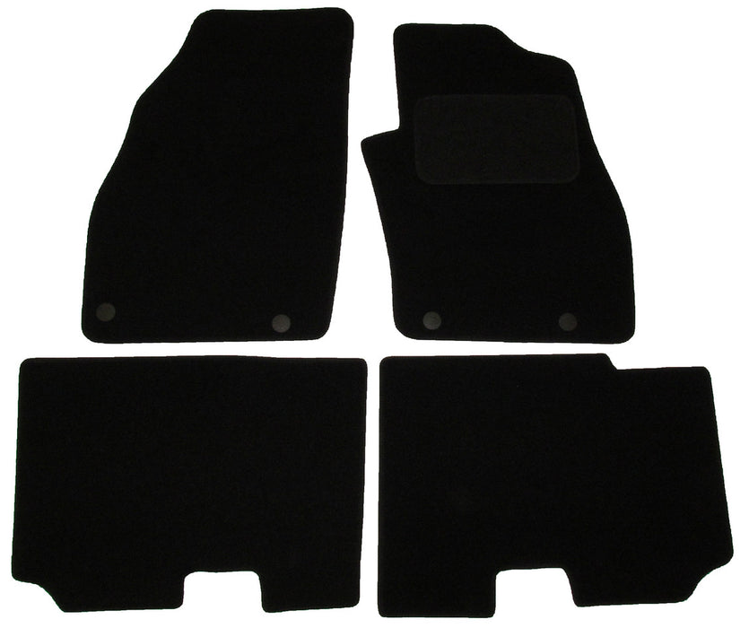Exact Fit Tailored Car Mats Fiat Punto [With 4 Clips] (2012-Onwards)
