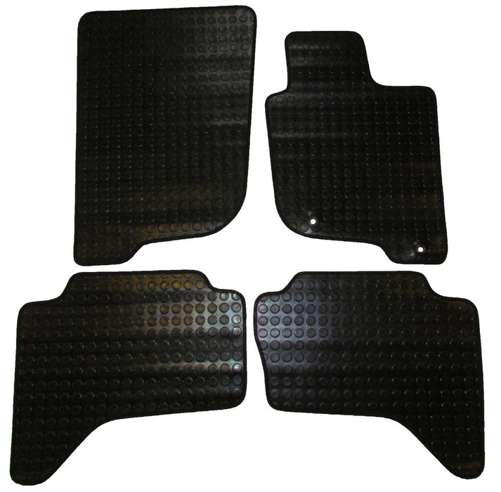 Exact Fit Rubber Tailored Car Mats Mitsubishi L200 [Double Cab] (2006-Onwards)