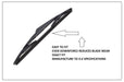 ABARTH 500 Hatchback 2015-2016 XtremeAuto® Rear Window Windscreen Replacement Wiper Blades - Xtremeautoaccessories