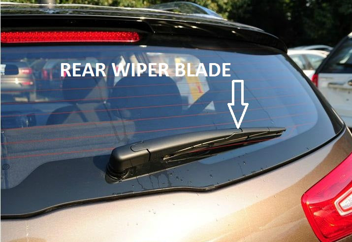 Nissan Eaf 2010-2016 Xtremeauto® Rear Window Windscreen Replacement Wiper Blades