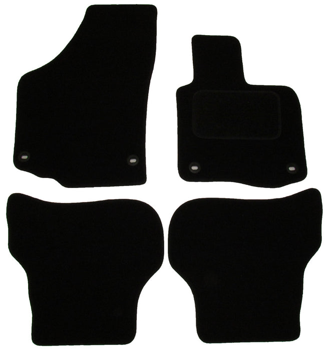 Exact Fit Tailored Car Mats VW Golf Plus [Oval Clips] (2005-2007)