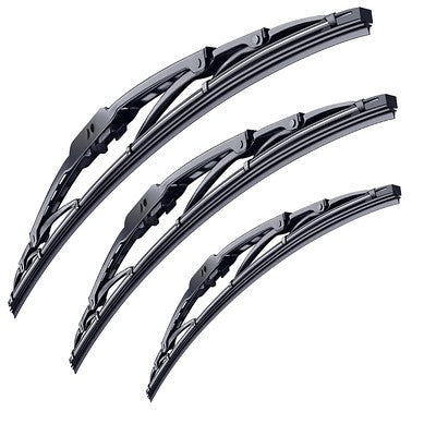 Suzuki Swift Mk3 2005-2010 Xtremeauto® Front/Rear Window Windscreen Replacement Wiper Blades