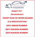 ALFA ROMEO 159 Saloon 2006-2012 XtremeAuto® Front Window Windscreen Replacement Wiper Blades Pair - Xtremeautoaccessories