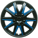Alfa Romeo 147 Black Blue Wheel Trims Covers (2001-2010) - Xtremeautoaccessories