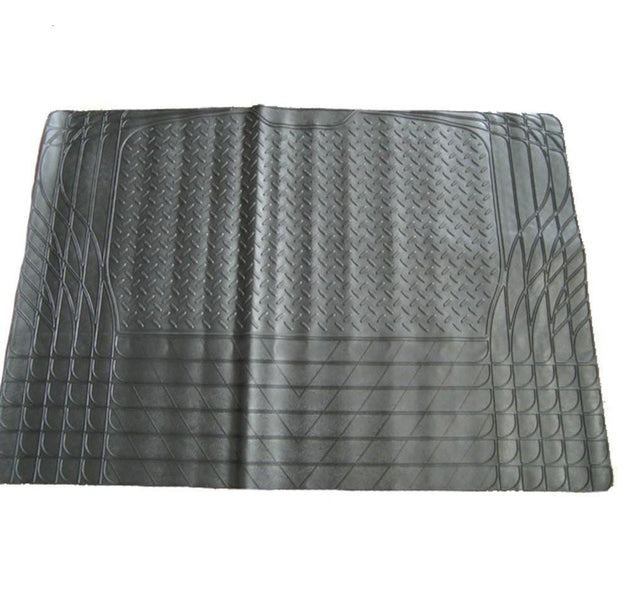 Universal Fit Heavy Duty Flexible Rubber Non-Slip Car Boot Mat Liner  Protector