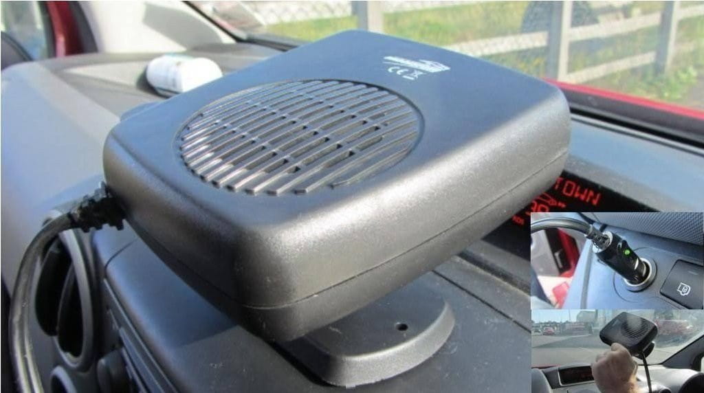 XtremeAuto® 12V CAR HEATER DEMISTER & DEFROSTER COOLING FAN